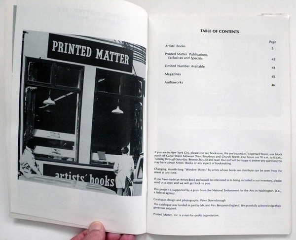 M 1979 09 00 printed matter inc 003