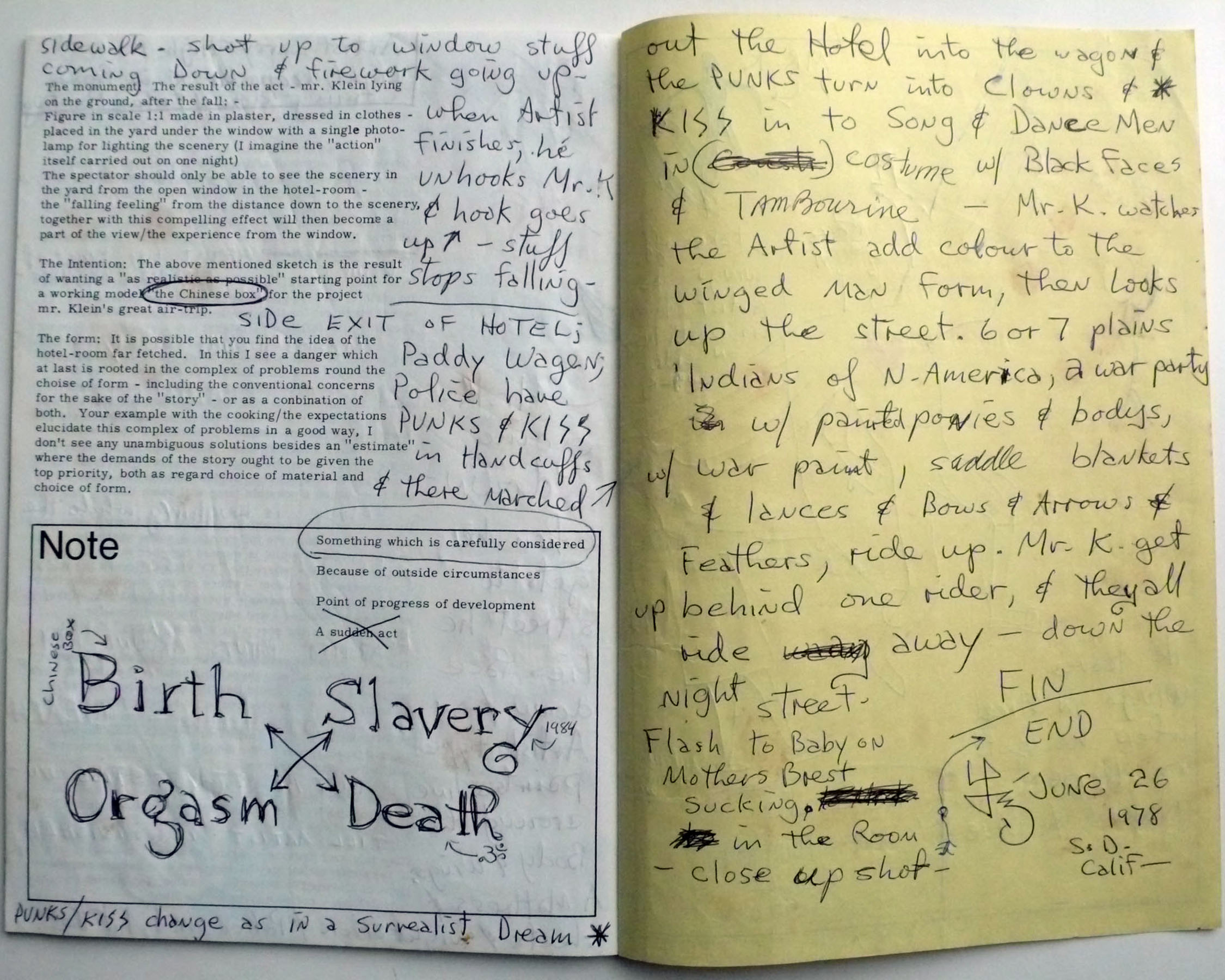 M 1978 06 26 leclair mr klein the yellow book 014