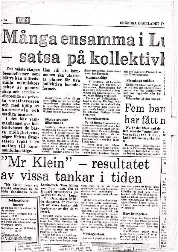 M 1979 01 00 lomholt elling review mr klein st petri exhibition 001