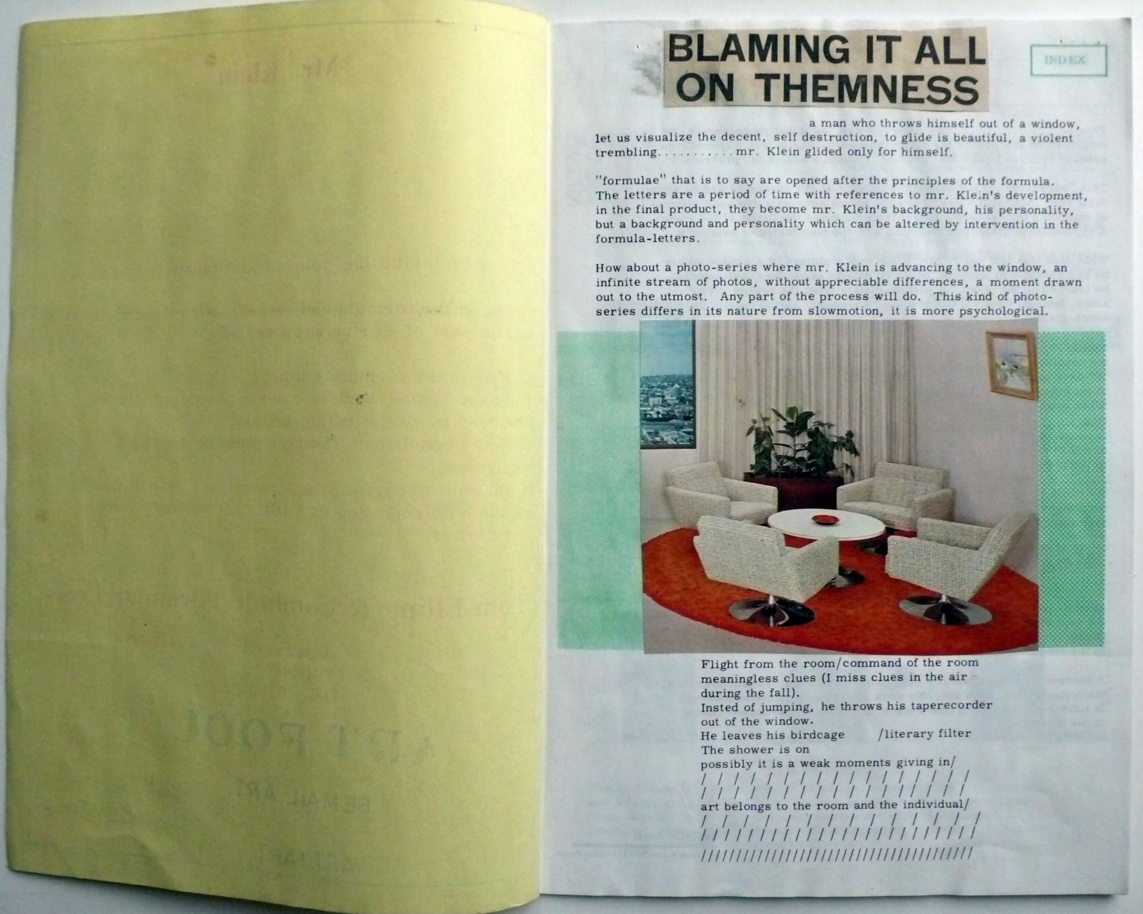 M 1978 10 00 larter mr klein the yellow book 002